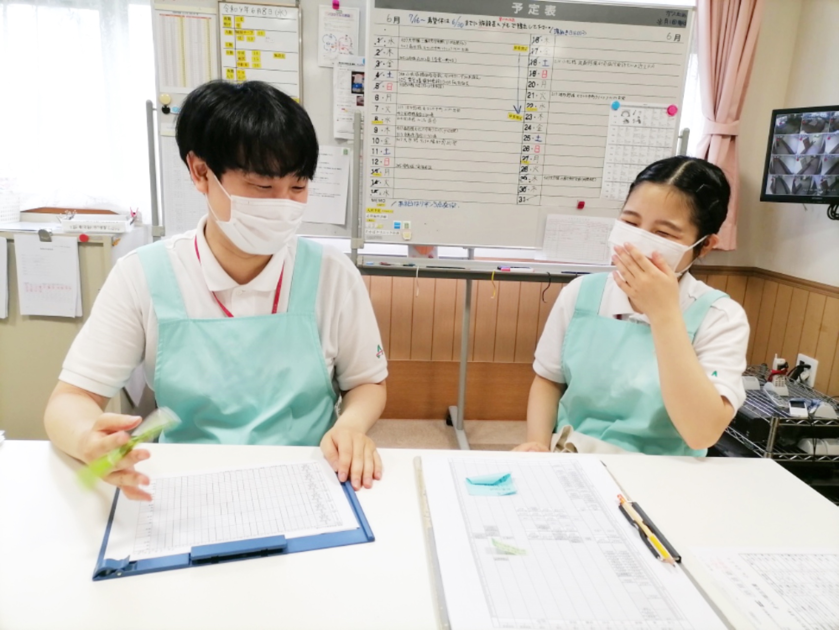 「介護の仕事が好き!」という仲間もいます!