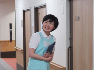「介護の仕事が好き!」という仲間もいます!